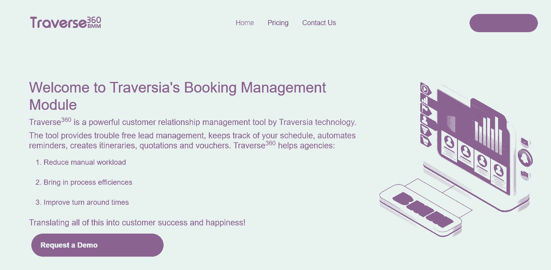 CRM for Travel Agency